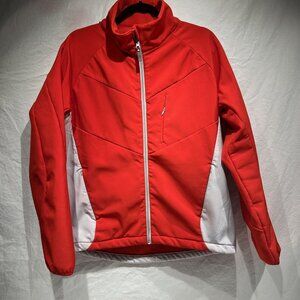 DENALI WOMEN SIZE Extra Large Red FULL ZIP  LINED JACKET With Pockets‎